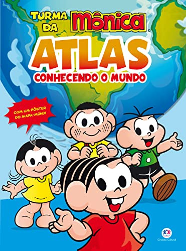 Libro Turma Da Monica - Atlas - Conhecendo O Mundo