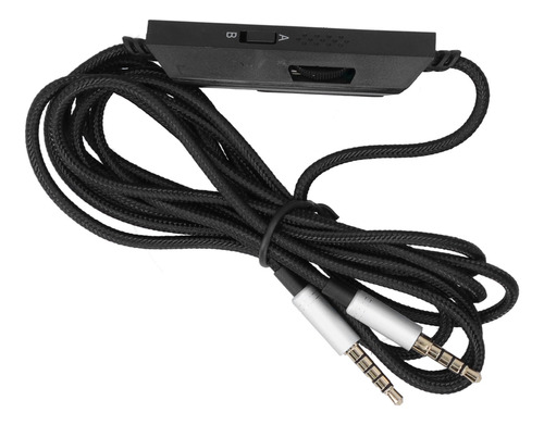 Cable De Audio Para Audífonos Braid Wire Game, Volumen Y M