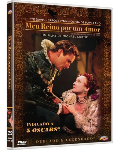 Meu Reino Por Um Amor - DVD - Errol Flynn - Bette Davis