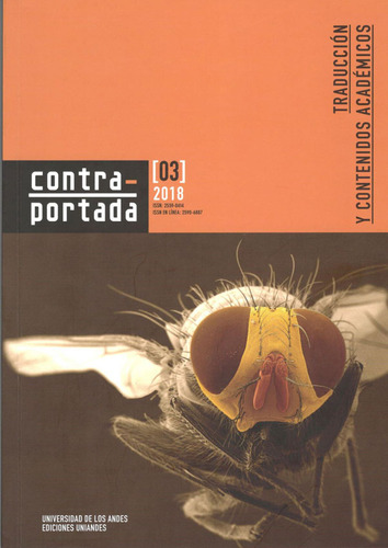 Contraportada No 3, de Varios autores. Serie 2539041007, vol. 1. Editorial U. de los Andes, tapa blanda, edición 2018 en español, 2018