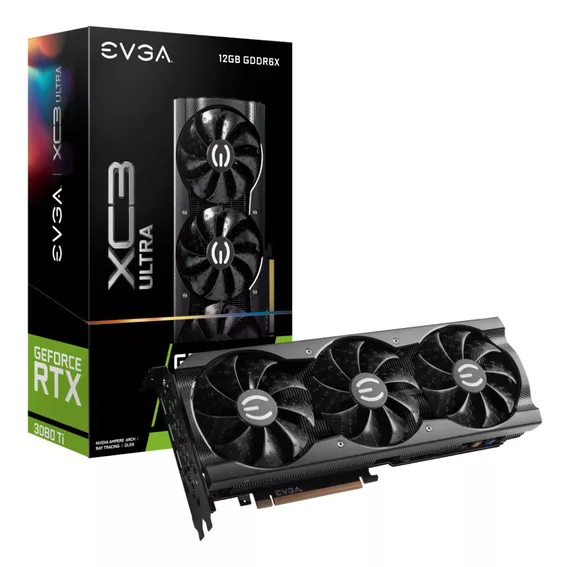 Placa De Video Nvidia Evga Xc3 Ultra Gaming Rtx 3080 Ti 12gb