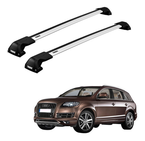 Rack Bagageiro Thule Evo Edge Audi Q7 Suv 2006 Á 2015