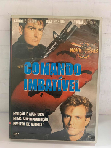 Comando Imbatível Dvd Original Usado Legendado