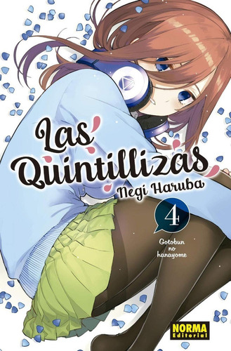 Las Quintillizas No. 4. Negi Haruba. Editorial Norma En Español. Tapa Blanda
