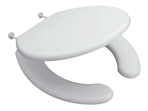 Asiento Tapa Inodoro Ferrum Discapacitados Blanco Tte4-b E