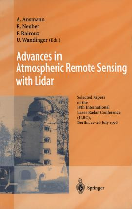 Libro Advances In Atmospheric Remote Sensing With Lidar :...