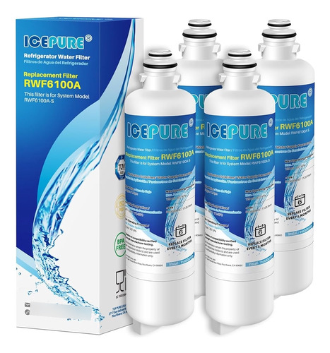 Icepure Borplftr50 Reemplazo Para Filtro De Agua Bosch Ultra