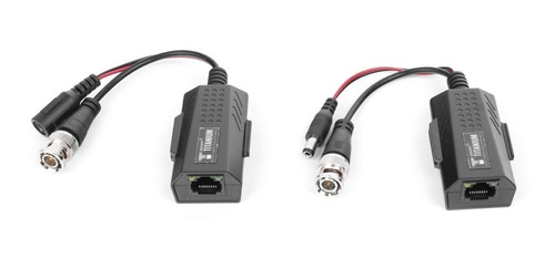 Video Balun Rj45 Con Conector (12/24v),  720p/1080p Hasta 4k