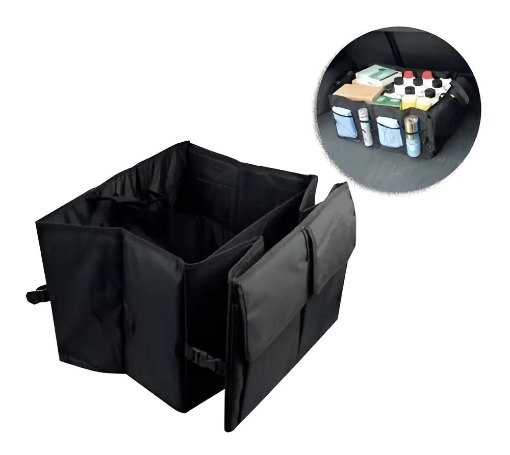 Organizador de Porta-Malas Splody Universal Preto Zíper Tamanho M