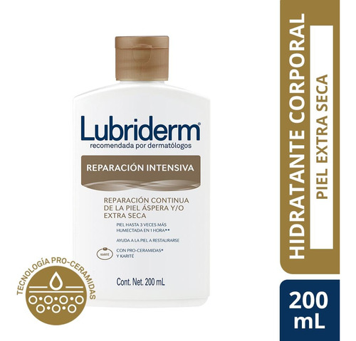Lubriderm® Reparación Intensiva X 200 Ml