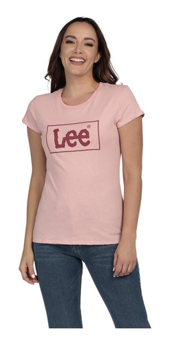 Imagen 1 de 5 de Playera Lee Mujer Manga Corta 28m2