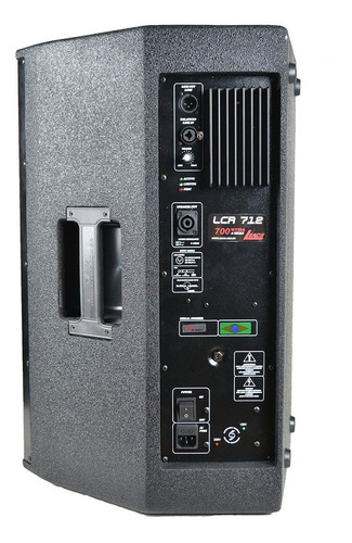 Imagem 3 de 5 de Monitor Sub Leacs Sbx Ativo Lcr 712 4 Ohm 700w Rms 12 Pol.