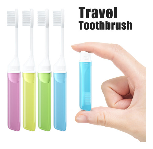 Mini Cepillo De Dientes De Viaje, Cepillo Dental Pequeño, Po