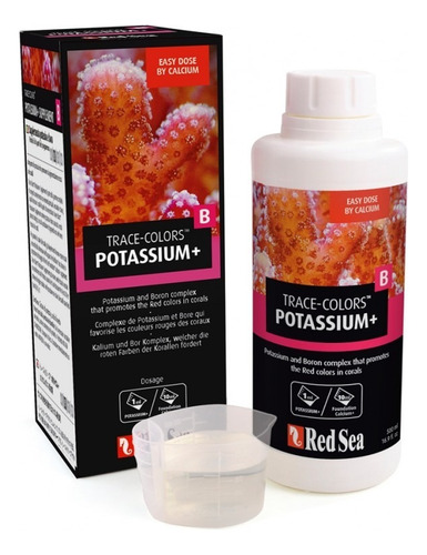 Kit Red Sea Colors A/b/c/d Para Coloração Dos Corais 500ml