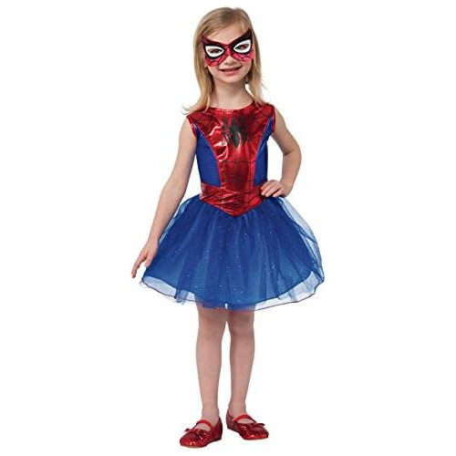 Traje De Niña De Araña Rubie S Marvel Niño Clasico S...