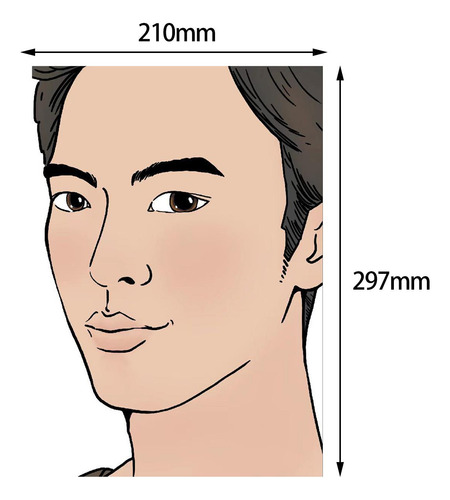 Tablero De Práctica De Pintura Facial Herramienta Estilo L