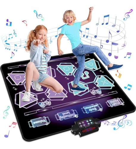 Mavrec Toys Alfombrilla De Baile Doble Para Niños,