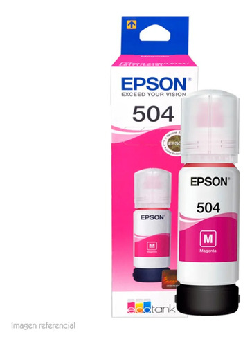 Tinta Original Epson 504 Unidad Colores Para L4260 Y Más