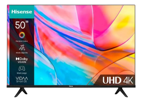 Televisor Hisense 50 Pulgadas Led Uhd 4k Smart Tv 50a7k