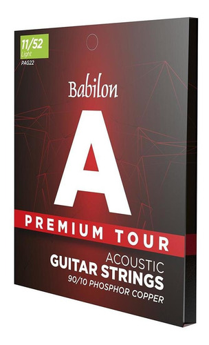 Juego De Cuerdas De Phosphor/copper P/guitarra Acustic 11-52