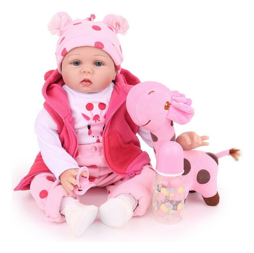 @ Npk Doll 48cm Muñecas Bebes Reborn Realistas Silicona Niña