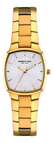 Kenneth Cole New York - Reloj Kc50893005 Para Mujer Color de la correa Dorado