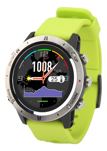 Reloj Verde Verde Para Correr Con Pantalla Táctil Inteligent