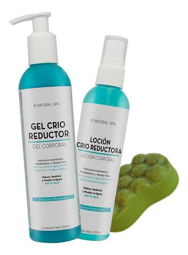 Kit Loción Crio Reductora + Gel Crio Reductor