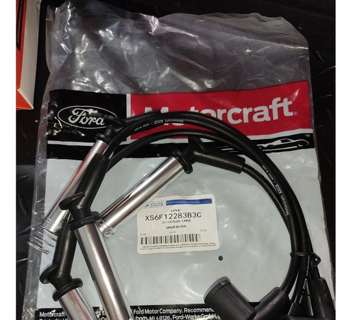 Cables Bujias Fiesta Power Ka Eco Sport 1.6 Motorcraft