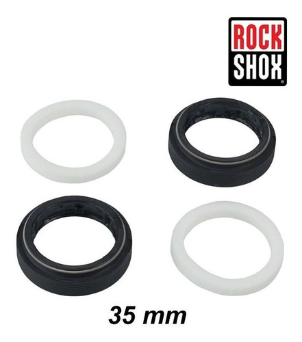 Kit De Retentores Para Suspensões Rock Shox Boxxer 35mm Rc 