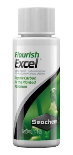 Carbono Liquido Para Aquários Flourish Excel 50ml Seachem