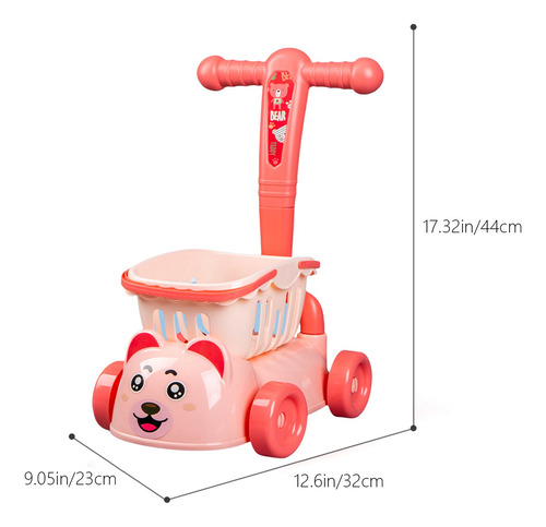 Carrito De Compras Para Niños F Simulated Home Play, Carrito