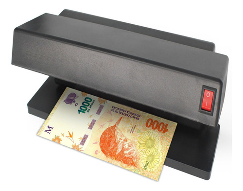 Máquina Detectora De Billete Falso Uv Gadnic Dólar Euro Peso