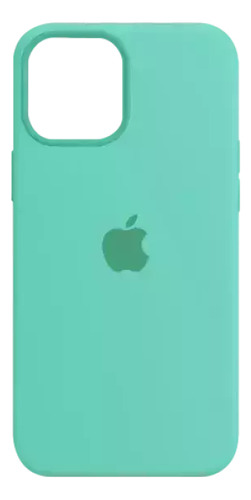 Funda Silicona Para Iphone 13 Mini Turquesa Lisa