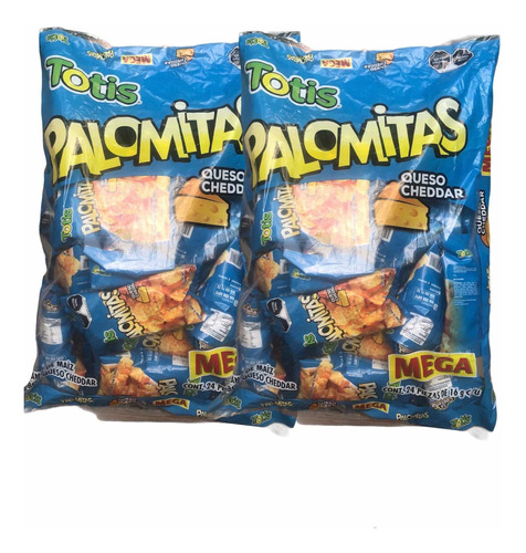 Palomitas Totis Mega Queso Cheddar 48 Pzas 16 G C/u