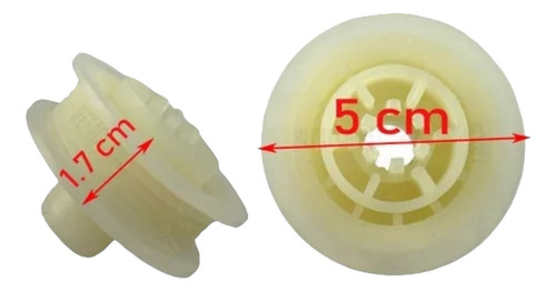 Polea Motor Cuello Alto Sirve Lavadora Whirlpool Polmowp005