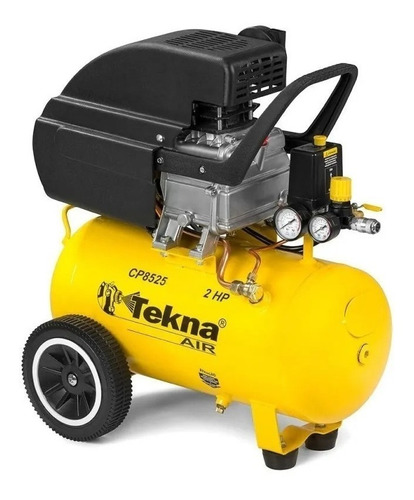 Compressor De Ar Moto Compressor Cp8525 2 Hp 24 Litros Tekna