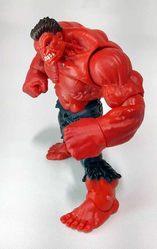Marvel Universe Hulk Vermelho - Original E Loose (Usado)