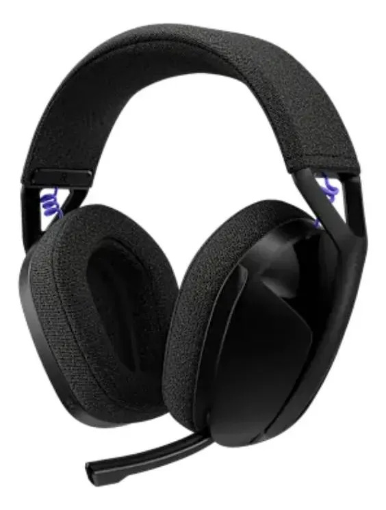 Headset Gamer Sem Fio Logitech G321 LIGHTSPEED/Bluetooth, bateria durável, Compatível com PC/PS4/PS5/Nintendo Switch/Smartphone - Preto