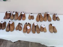 Comprar Lote E, 2 Pares De Antiguas Hormas De Zapatos, En Madera