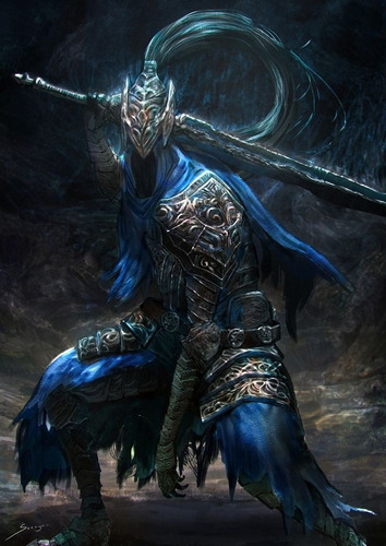 Figura De Colección Dark Souls Knight Artorias 19 Cm