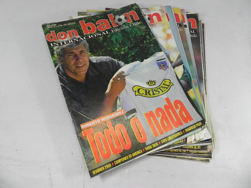 Revistas Don Balon Internacional Num 2 Al 15 Año 2001/02(10)