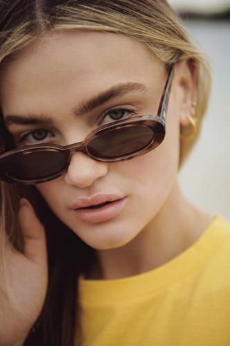 Le Specs Outta Love - Lentes De Sol Para Mujer Color Habana