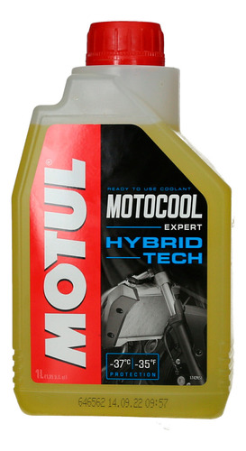 Refrigerante Motul Motocool Expert -37 1 L