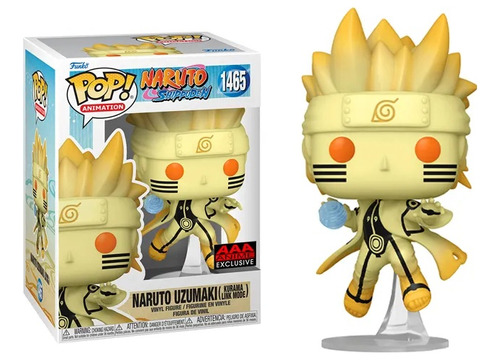 Funko Pop Naruto Shippuden Uzumaki Kurama Link Mode Exclusiv