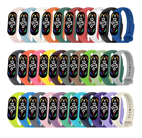 Pack X 3 Correa Para Reloj Xiaomi Mi Band 5 Mi Band 6 Smart