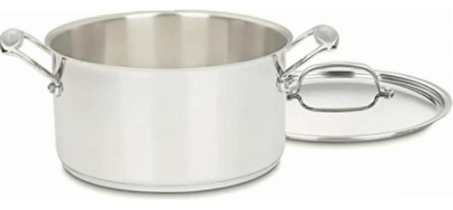 Cuisinart 744-24 Chef's Classic Olla De Acero Inoxidable Con