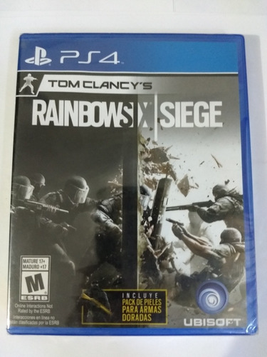 Rainbow Six Siege Ps4 Nuevo Incluye Dlc