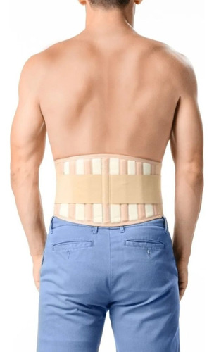 Faja Lumbar Americana Corta Ballenas Flexibles (cód 635)