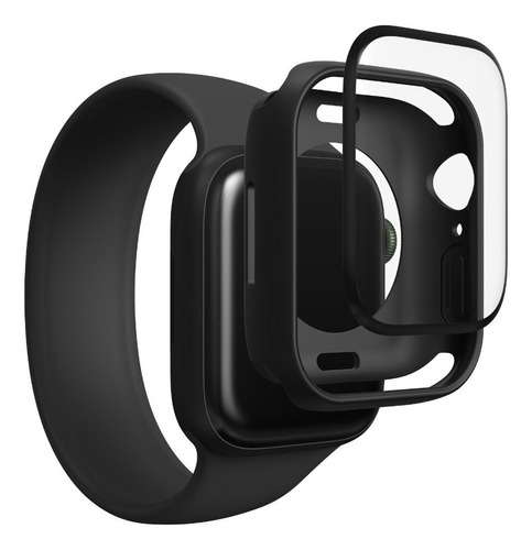 Protectorpantalla360 Invisibleshield Applewatchs7-45mm-negro Diámetro 45 Mm